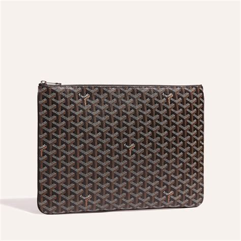 goyard mgm pocket price|Goyard Senat Pouch MM Black in Canvas/Calfskin with Palladiu.